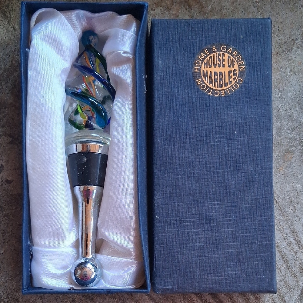 House of Marbles Wine Bottle Stopper